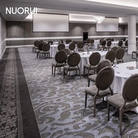 Hospitality Axminster Teppich aus gewebter Woll-Nylon-Mischung für luxuriöse Hotel-Ballsäle und Executive-Suiten – Gewerblicher Bodenbelag