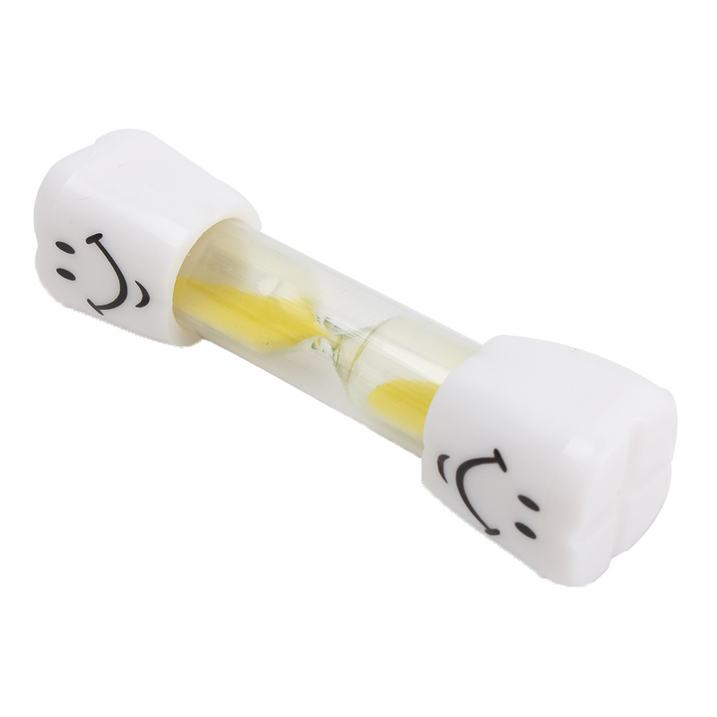 Дропшиппинг мультфильм смайлик зубная щетка таймер песок Яйцо Таймер детские часы 3 минуты Песочные часы ANI-014