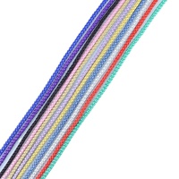 Grosir benang poliester kepang kepadatan tinggi 8-Braid Kumihimo Cord untuk simpul Tiongkok DIY buatan tangan