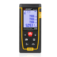Télémètre laser SNDWAY 50m 70m 100m 120m, télémètre laser, mètre laser, ruban à mesurer laser, roulette