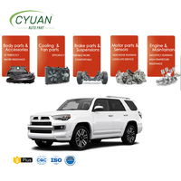CYUAN Convient pour Toyota 4Runner (2010+) Pare-chocs avant avec trous (N° de pièce 52119-35910)