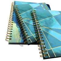 Carnets personnalisés Impression Promotion Journal Exerciseur Personnalisé Spirale A4 A5 Tab Die-cut Diary Five Star Spiral Notebooks