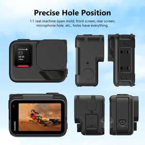 Groothandel Camera Case Voor Insta360 Ace Pro 2 Puluz Body Siliconen Beschermhoes Met Lensdop En Riem Beschermhoes - Product Image 5