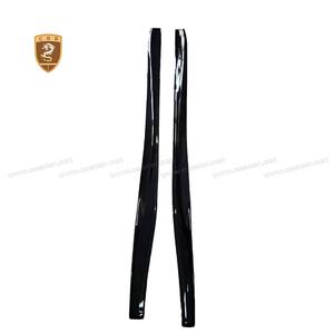 VRS stile in fibra di carbonio minigonne laterali estensione Sideskirt per <span class=keywords><strong>Nissan</strong></span> <span class=keywords><strong>GTR</strong></span> R35 2017 modello di <span class=keywords><strong>auto</strong></span> - Product Image 1