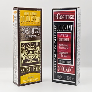 L'GOGITBGB 500ML Crème Colorante Semi-Permanente pour Cheveux, Couverture 100% des Cheveux Gris, Sans Ammoniaque, Formule Végétale Sûre pour le Cuir Chevelu, Qualité Supérieure pour Hommes - Product Image 5
