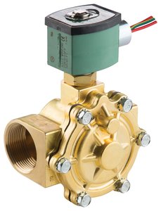 Électrovanne à diaphragme en laiton avec joint EPDM série 8210 210 8210G004 pour chauffage industriel à faible température sur pipeline - Product Image 1