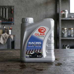 Huile de moto OLAR SUPER MOTO 4T 10W40, quatre temps, semi-synthétique, lubrifiant, 1 litre, pour motos - Product Image 3