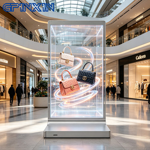 Écran OLED transparent de 48, 55 et 77 <span class=keywords><strong>pouces</strong></span>, haute transparence, auto-luminescent, écran OLED transparent pour la vente au détail de luxe - Product Image 4