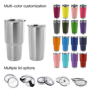 Gepersonaliseerde logo 20oz Geïsoleerde Dubbelwandige Reismokken Poedercoating Partybeker RVS Tumbler voor Lasergravering C1 - Product Image 2