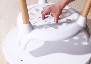 Chân Gỗ MDF 80Cm Bàn Bên Phòng Khách Đồ Nội Thất Hiện Đại Bàn Ăn Hiện Đại Comedor Lưu Trữ Bàn Và Ghế Quán Cà Phê - Product Image 2