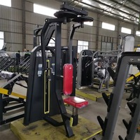 Máquina de Entrenamiento Multifuncional ST-1007 Ajustable para Deltoides Posteriores/Pectorales, Entrenamiento de Fuerza para Profesionales
