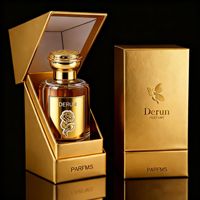 Flacon de parfum avec emballage en boîte, flacon de parfum personnalisé, flacons de parfum de luxe en verre, flacon de parfum