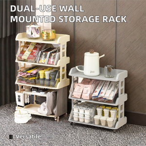 Estante de Pared de Plástico para Especias, Contenedor de Almacenamiento de Café en Cápsulas, Caja Multifuncional para Snacks, Venta al Por Mayor - Product Image 3