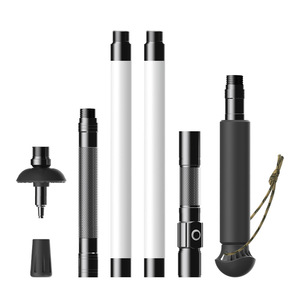 Bâton de randonnée Elf Mouse en alliage d'aluminium 6063, rechargeable, lumineux, pliable et portable pour la randonnée en plein air - Product Image 2