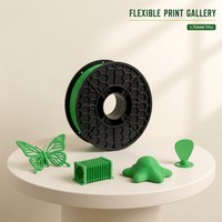 Filament TPU 95A 1,75 mm 1 kg pour imprimante 3D, haute élasticité, résistant à l'usure, 210°C, consommables d'impression 3D