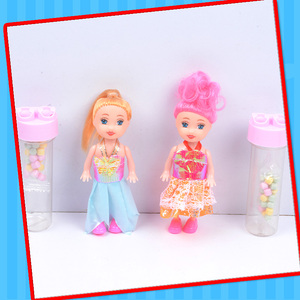 Venta caliente juguetes para niños para 2024 directo del fabricante <span class=keywords><strong>de</strong></span> china mini plástico dulce <span class=keywords><strong>princesa</strong></span> muñeca juguete con dulces - Product Image 4
