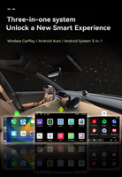 Caja CarPlay con IA Inalámbrica, Android Auto, Android 13, Caja de Streaming para Coche, Android 13 Box