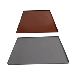 Tapis de cuisson en <span class=keywords><strong>silicone</strong></span> <span class=keywords><strong>pour</strong></span> gâteaux roulés, lot de 4 pièces, tapis souples <span class=keywords><strong>pour</strong></span> four et friteuse à air, <span class=keywords><strong>pour</strong></span> la préparation de gâteaux - Product Image 5