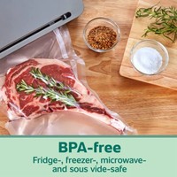 Sac de joint transparent en relief à haute température de qualité alimentaire sacs d'emballage sous vide de poche de cornue transparente pour la cuisson sous vide