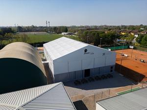 Carpa de aluminio extruido de alta calidad, personalizada por Axa Italy, para eventos deportivos - Product Image 3