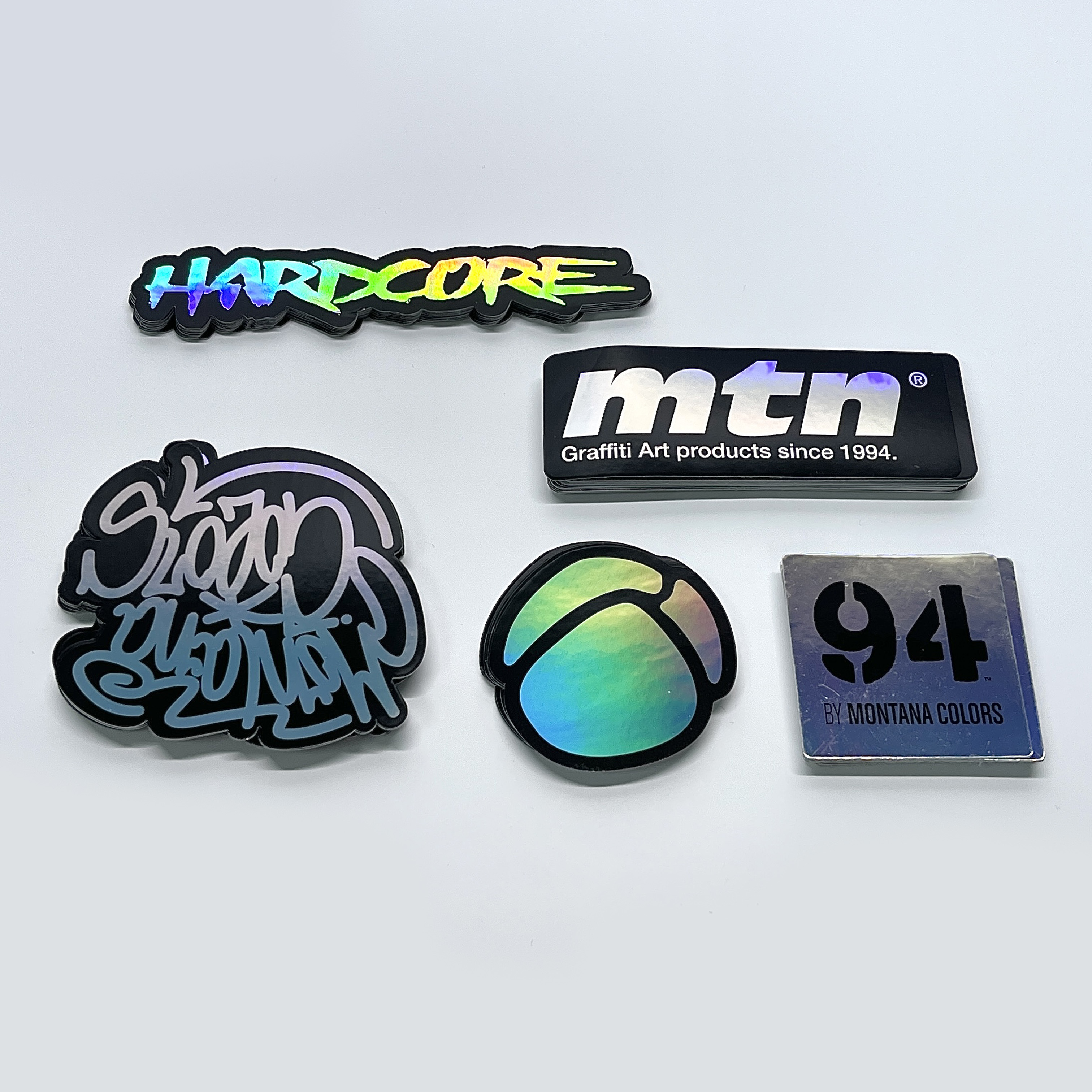 Custom Sticker Printing Die Cut Decal Stickers Hologram Laser Vinyl Waterproof Anime Cartoon Holographic Stickers