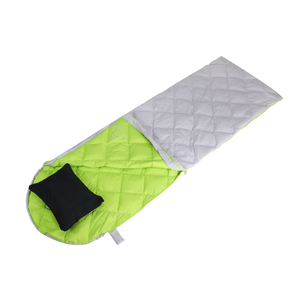 <span class=keywords><strong>Sacco</strong></span> <span class=keywords><strong>a</strong></span> <span class=keywords><strong>Pelo</strong></span> Leggero Impermeabile con Cuscino Integrato e Imbottitura in Piuma d'Anatra, Stile <span class=keywords><strong>a</strong></span> Busta, per Adulti, 3 Stagioni, <span class=keywords><strong>Comfort</strong></span> per Campeggio all'Aperto - Product Image 1
