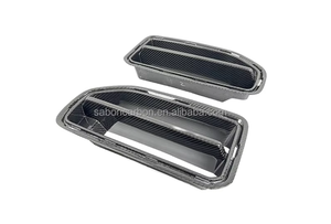 Parrilla de parachoques delantero de fibra de carbono seca <span class=keywords><strong>Real</strong></span> estilo AP, gran oferta de piezas de automóvil para <span class=keywords><strong>BMW</strong></span> G87 M2 2023 up - Product Image 3