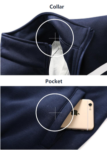 <span class=keywords><strong>Tuta</strong></span> Sportiva <span class=keywords><strong>da</strong></span> <span class=keywords><strong>Uomo</strong></span> Personalizzabile con Logo, Completo Due Pezzi Primaverile e <span class=keywords><strong>Invernale</strong></span> per Allenamento e Jogging per Adulti - Product Image 4