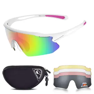 Gafas de sol deportivas UV400 lentes de intercambio rápido gafas polarizadas gafas de ciclismo