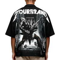 T-shirt unisexe pour homme, logo de marque personnalisé, impression numérique de haute qualité, t-shirt surdimensionné, vente en gros, fabricant de vêtements streetwear