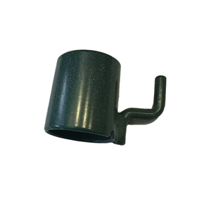 Green Baked Paint 1-inch collar with Hook