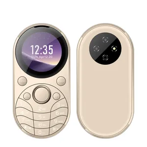 Небольшой мобильный телефон с двумя SIM-картами, GSM, 1,39 дюймов, скоростной набор, волшебный голосовой черный список, вибрация, FM-радио, тип-C, i15 mini