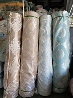 Vente de liquidation d'usine populaire 280CM Polyester Jacquard rideau tissu pour salon
