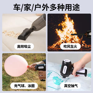 Aspiradora de Mano Inalámbrica para Auto, Motor sin Escobillas, Succión de 10000 Pa, Potencia de 120 W, Portátil, Doble Uso - Product Image 4