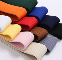 Bande élastique en sergé de 2,35 mm d'épaisseur, 4 cm, pour vêtements, ceinture élastique, couleurs en stock