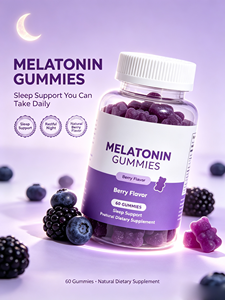 DISPONIBILE: Caramelle Gommose alla Melatonina 30mg per Adulti, Senza Zucchero, Massima Potenza, con Magnesio, Vitamina B6, GABA e Miscela Botanica - Product Image 4