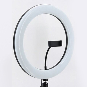Kit d'éclairage photographique portable Massa 10 pouces 26 avec trépied pour <span class=keywords><strong>selfie</strong></span>, anneau lumineux LED - Product Image 1