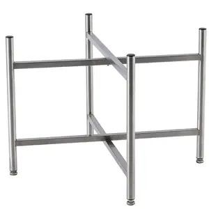 Modern Metal Stainless Steel Picnic Foldable Brackets Table Legs Supplier