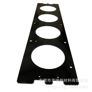 Feuille d'isolation ABS noire et blanche sans halogène haute résistance pour usinage CNC personnalisé - Product Image 4