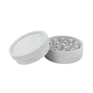 RTS Moderno Molinillo de Plástico de Dos Capas de 55mm de Diámetro Biodegradable con Logotipo Personalizado al por Mayor Encendedores y Accesorios para Fumar - Product Image 6