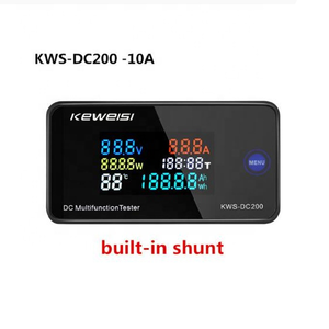 Vôn Kế KWS-DC200 Ampe Kế KWS Đồng Hồ Đo Năng Lượng Điện DC 0-200V LED AC Vôn Kế Đồng Hồ Đo Điện Có Chức Năng Đặt Lại 0-100A - Product Image 4