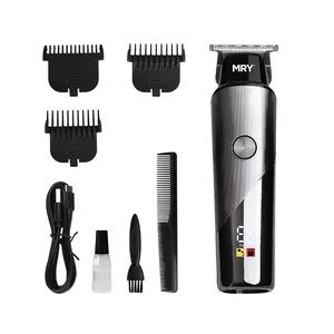 Máquina de cortar cabelo profissional para homens, aparador de barbear, máquina inalambrica de afeitar, aparador de cabelo para homens, oferta imperdível