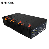 Paket Baterai Lithium Ion Ringan 12v 200ah Tenaga Surya Baterai 12v Lifepo4