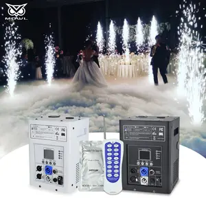 600W 650 W 650 W 700w fase efeito fogos de artifício Sparkler número frio faísca jato máquina para o casamento