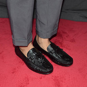 Chaussures décontractées sur mesure, luxueuses et élégantes, chaussures habillées en cuir confortables pour hommes - Product Image 3