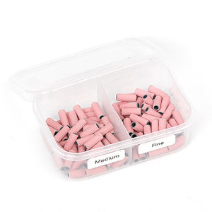 Groothandel Bulk 100 Stuks Tas Custom Logo Aluminiumoxide 3Mm Kleine Band Schuurzebra Wit Schuurpapier Lus Dunne Roze Mini Bandjes - Product Image 1