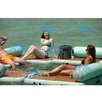 Île flottante gonflable, radeau flottant, quai flottant pour jet-ski, pont flottant gonflable, plateforme flottante gonflable