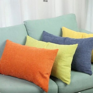 European Style Sofa Cushion Cover Rectangular Removable Washable <b>Large</b> Size No Insert Simple Modern Design - Product Image 1