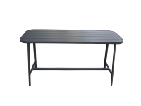 Ensembles de salle à manger en plein air en aluminium moderne de haute qualité ensemble de meubles de fauteuil de jardin 4 places ensemble de Table de bar étanche résistant aux intempéries