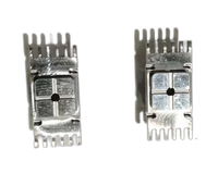 Pièces usinées CNC de haute précision en acier inoxydable et aluminium, services d'électroérosion à fil, certifiées ISO9001, précision 0,01-0,05 mm